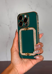 Gold Plated Crystal Bling Phone Case